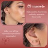 Massete Love Knot Earrings - 14k Women's Gold Earrings, Elegant