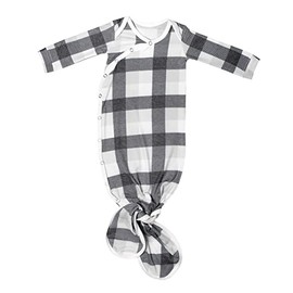 Copper Pearl Newborn Knotted Gown Hudson