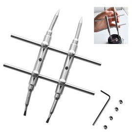 Yullmu Crab Eye Wrench Camera Lens Spanner Lens Opener Camera Lens Repair Tool Stainless Steel for DSLR Camera