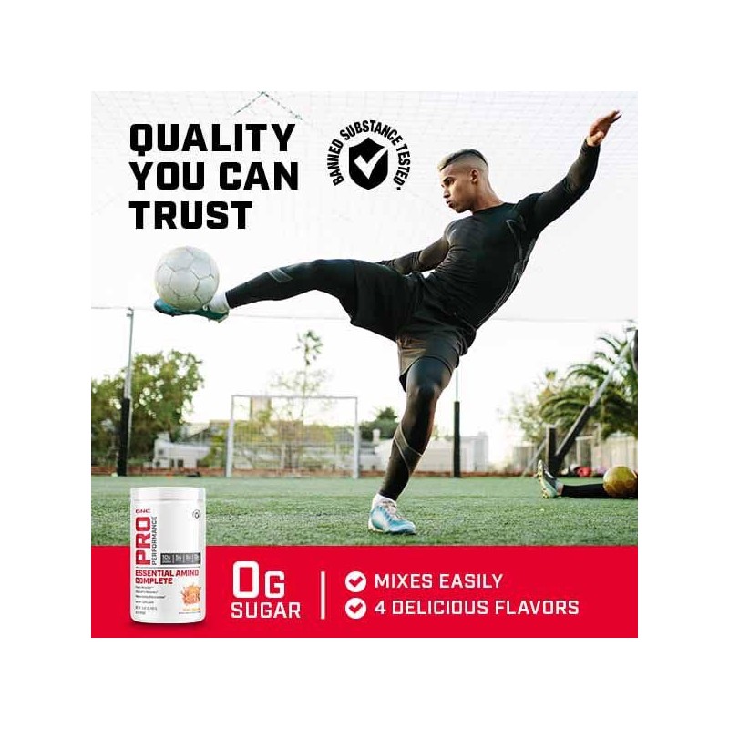GNC Pro Performance Essential Amino Complete, Strawberry Banana, 15.87 oz.,