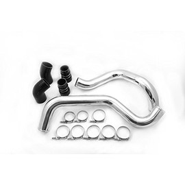 3" Polished Intercooler Pipe & Boot Kit For 2002-2004 GMC Chevy GM 6.6L LB7 Duramax Diesel 6.6