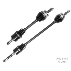 Drive Tech America Pair: 2 New Front Axles Left & Right Fit Caravan Town & Country FWD 2WD