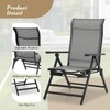 Athena Collection Zero Gravity Outdoor Lounge Chair Recliner Set of