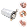 HEALLILY 2pcs Pocket Wand Metal Retractable Magic Wand Stage Props