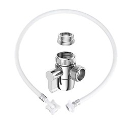 Detulseor Portable Washing Machine Hoses,(1.5M Splitter valve)