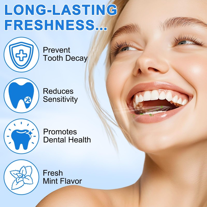 2PCS 9.9% Hydroxyapatite Toothpaste 120G, Nano Hydroxyapatite Toothpaste for Repairs