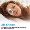 PYEUIFT Pack of 6 Transparent Eye Patches, Adjustable Plastic Eye