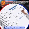 Pasimy Tournament Bracket Poster Set Includes 24 x 36 Inch