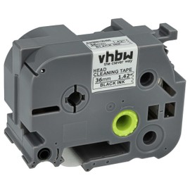 vhbw Print Head Cleaning Cartridge Compatible with Brother P-Touch 530 Labelling Device 2.5 m x 36 mm