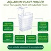 Lanxiu Aquarium Plant Holder, 4 Pcs Fish Tank Plants Holder