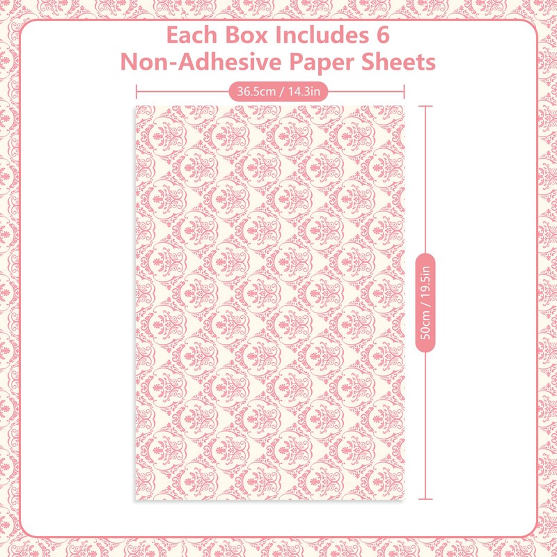 SCENTORINI Rose Sandalwood Scented Drawer Liners, Scent Paper Liners for