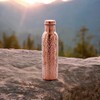 Ayurvedic Copper Water Bottle - Pure Copper Design for Women