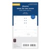 Filofax Personal week on two pages English lined 2026 diary