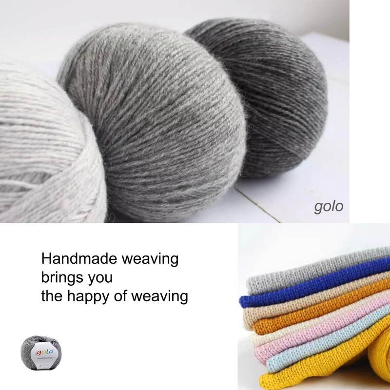 golo100% Merino Wool Yarn for Hand Knitting