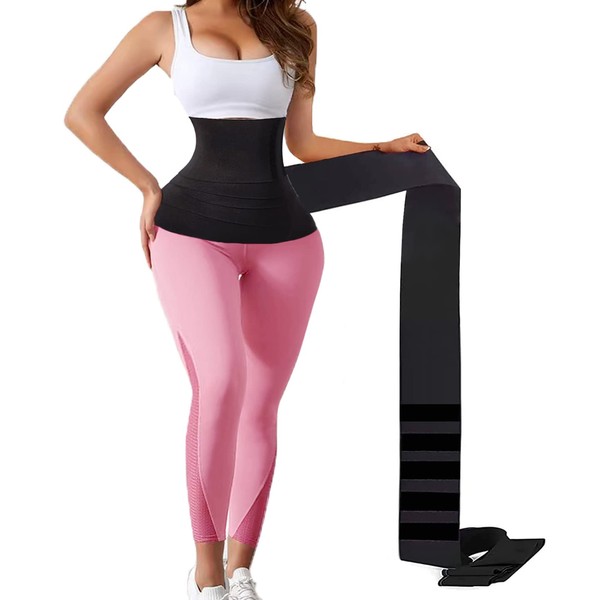 Aniolzd Wrap Waist Trainer for Women Waist Wraps for Stomach