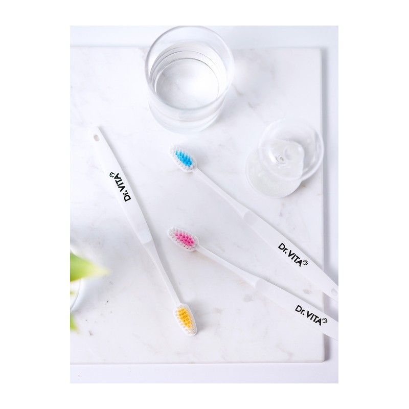 Dr. Vita fine bristle toothbrush SET / 닥터비타 미세모 칫솔