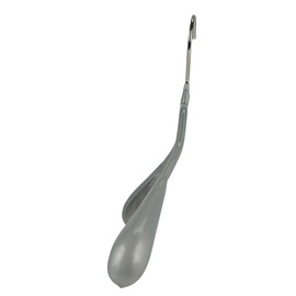 Mawa by Reston Lloyd BodyForm Series Non-Slip Space-Saving Extra Wide Clothes Hanger for Jackets, Suits & Coats, Style 46/L, Set of 2, Silver