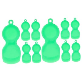 Operitacx 2sets 5pcs Tool Compact Plastic Scratching Tools for Effortless Removal of Stickers Labels and More Lightweight and Durable Design for Easy Carrying 5pcs*2