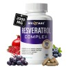 Resveratrol De 90 Cáps Con Semilla De Uva Roja Acai