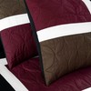 Chezmoi Collection Bernard 7-Piece Full Bed in a Bag Comforter