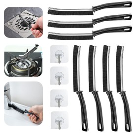 Ahigh Gap Cleaning Brush, Pack of 11 Hard Bristles Corner Cleaning Brush, Multifunctional Gap Cleaning Brush, Joint Brush Bathroom, Joint Cleaning Brush, Versatile Cleaning Brush for Tiles, Kitchen