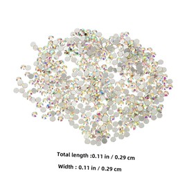 LIFKOME 2880pcs Flatback Glass Rhinestones for Nail Art DIY Crafts for Manicure Phone Decoration and More Sparkling Crystal Gems for Elegant Designs