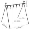 Outdoor Camping Equipment Hanging Rack Foldable Stand Shelf Hanger with