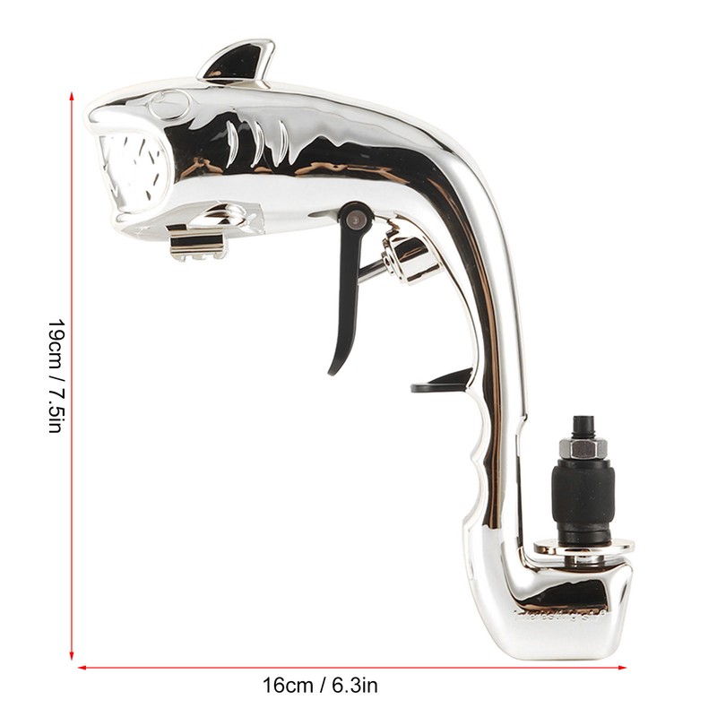 Champagne Sprayer Electroplated ABS Bottle Beer Spray Tool with Adjustable