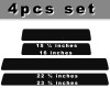 Advanced Trims 4Pcs Car Threshold Strip Door Plate Sill Scuff