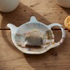 Sandy Beach Tea Bag Tidy, 12cm Nautical Teabag Dish, Coastal