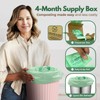 AIRNEX Compostable Kitchen Trash Bags 8 Gal - Cornstrarch Leakproof