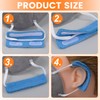 STSTR 4Pcs Nasal Cannula Ear Cushions, Breathable Oxygen Ear Protectors