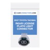 Rear License Plate Light Connector for 2017 Toyota Tacoma