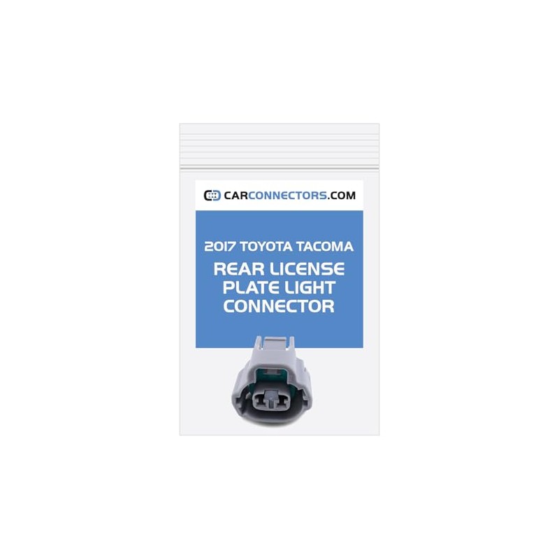 Rear License Plate Light Connector for 2017 Toyota Tacoma