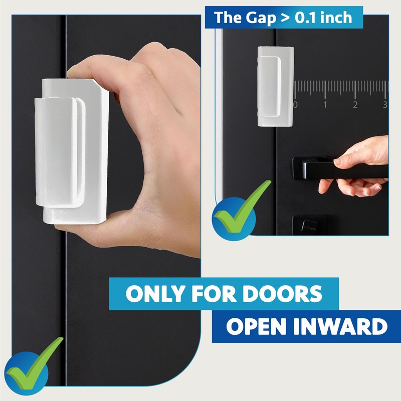 Dwell+Good Door Locks (2-Pack) - Easy To Install Aluminum Home