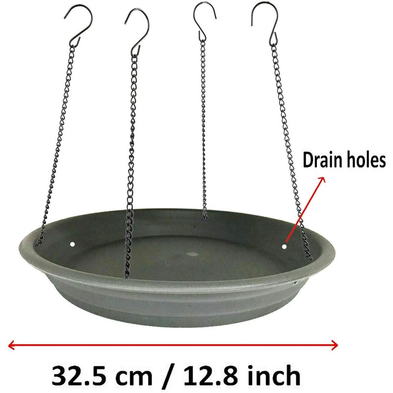 Bird Seed Catcher Tray Platform Feeder Hanging Tray Fits Most