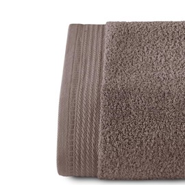 RIZO Top Towel - Set of 1 Shower Towel - Bath Towels - 100% Combed Cotton - 600 g/m2 - Measure 70 x 140 cm - Mink
