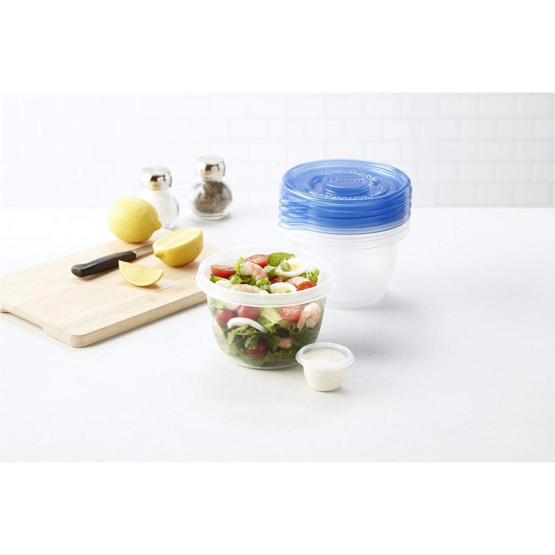 Glad Food Storage Containers - To Go Lunch Containers -
