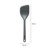 Zyliss E980233 Angled Cooking Turner, Sustainable Wheatstraw/Nylon, Spatula for Cooking,