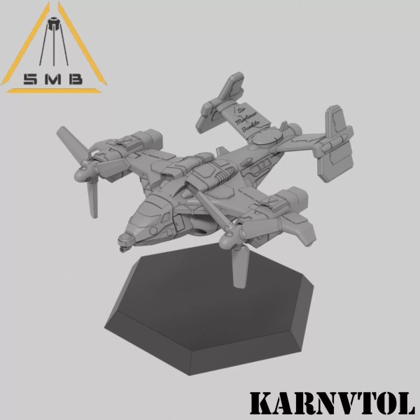 Battletech KARN VTOL Transport | Wargaming Miniature | SMB