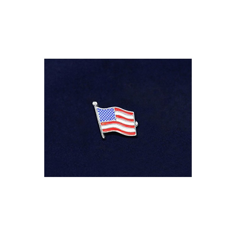Small American Flag Pin (1 Pin)