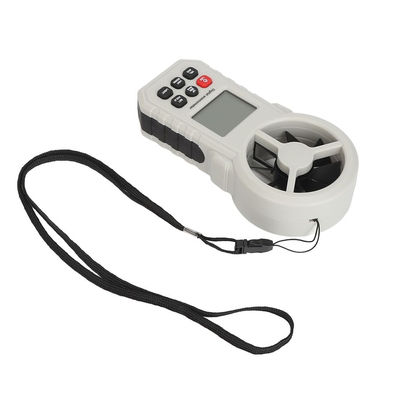 Digital Anemometer High Accuracy Handheld Wind Speed Meter LCD Display