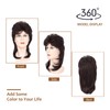 ByouByou Mullet Wigs for Men 80s Costumes Fancy Party Accessory
