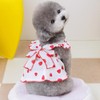 Dog Dresses for Small Dogs Girl, 100% Cotton Girl Dog