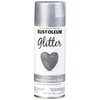 Rust-Oleum 267734 Spray Paint, Each, Silver Glitter