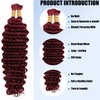 Dabork Human Braiding Hair 20 Inch 100g 2 Bundles/Pack Bulk