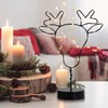 DecoKing LED Decorative Christmas Metal Reindeer Lighting Luna Reindeer