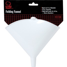 Chef Craft Funnel 12 Oz Capacity Plastic 5" Dia.
