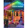 Brightown Smart Christmas Lights Outdoor, 100 LED RGB C9 String