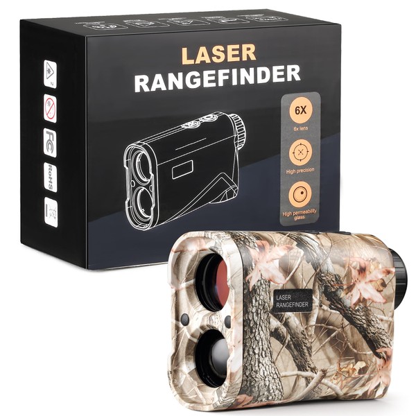 LuyFuitre LuyFuitre 1500 Yards Hunting Laser Rangefinder, Rangefinder for Bow